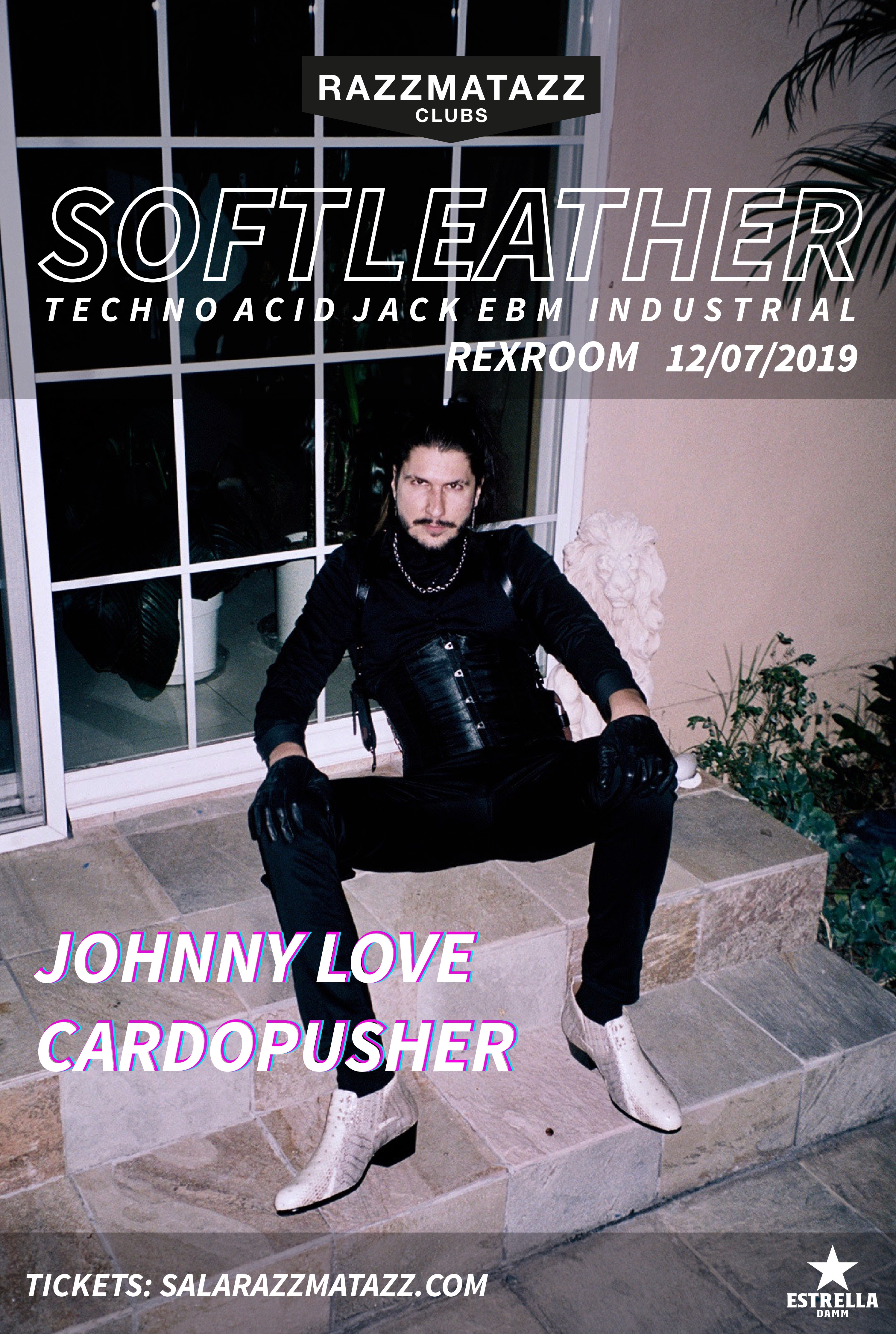 Soft Leather Club: Johnny Love & Cardopusher a Sala 5, Barcelona 